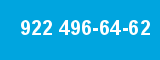 922 496-64-62